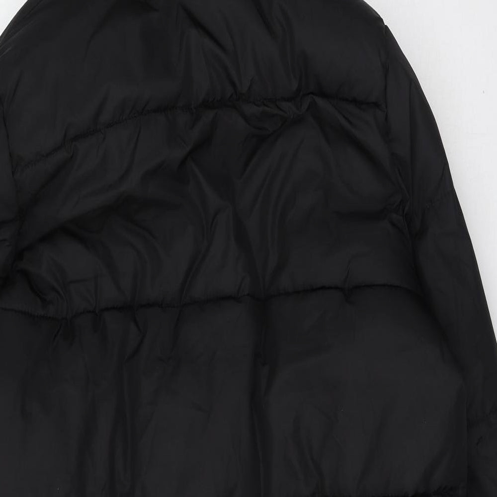 New Look Womens Black   Puffer Jacket Coat Size 12