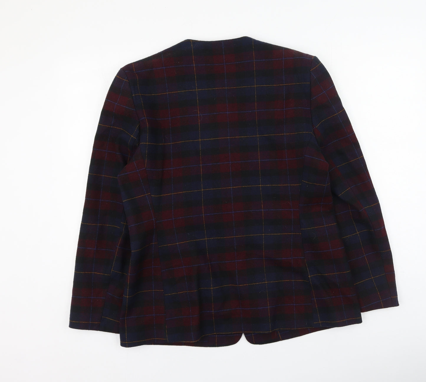 OPUS Womens Multicoloured Plaid  Jacket  Size 14