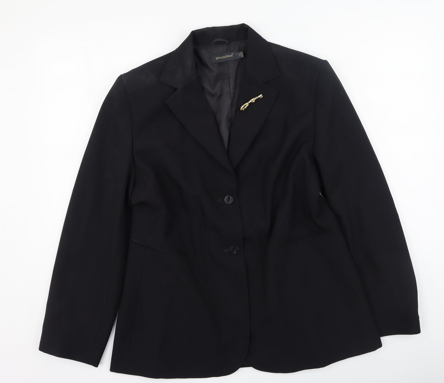 Primark Womens Black   Jacket  Size 14