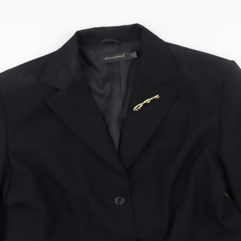 Primark Womens Black   Jacket  Size 14