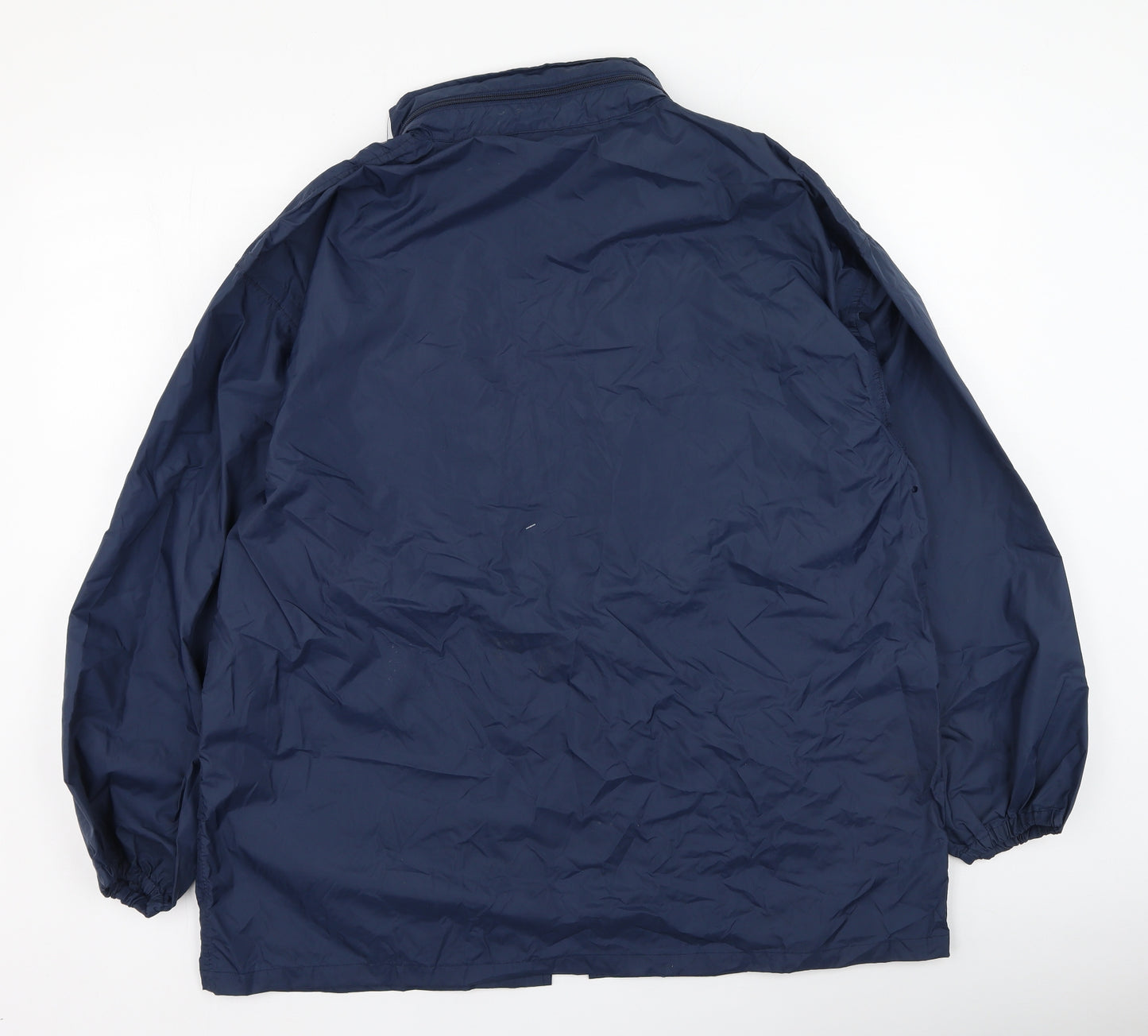 Result Mens Blue   Rain Coat Coat Size S