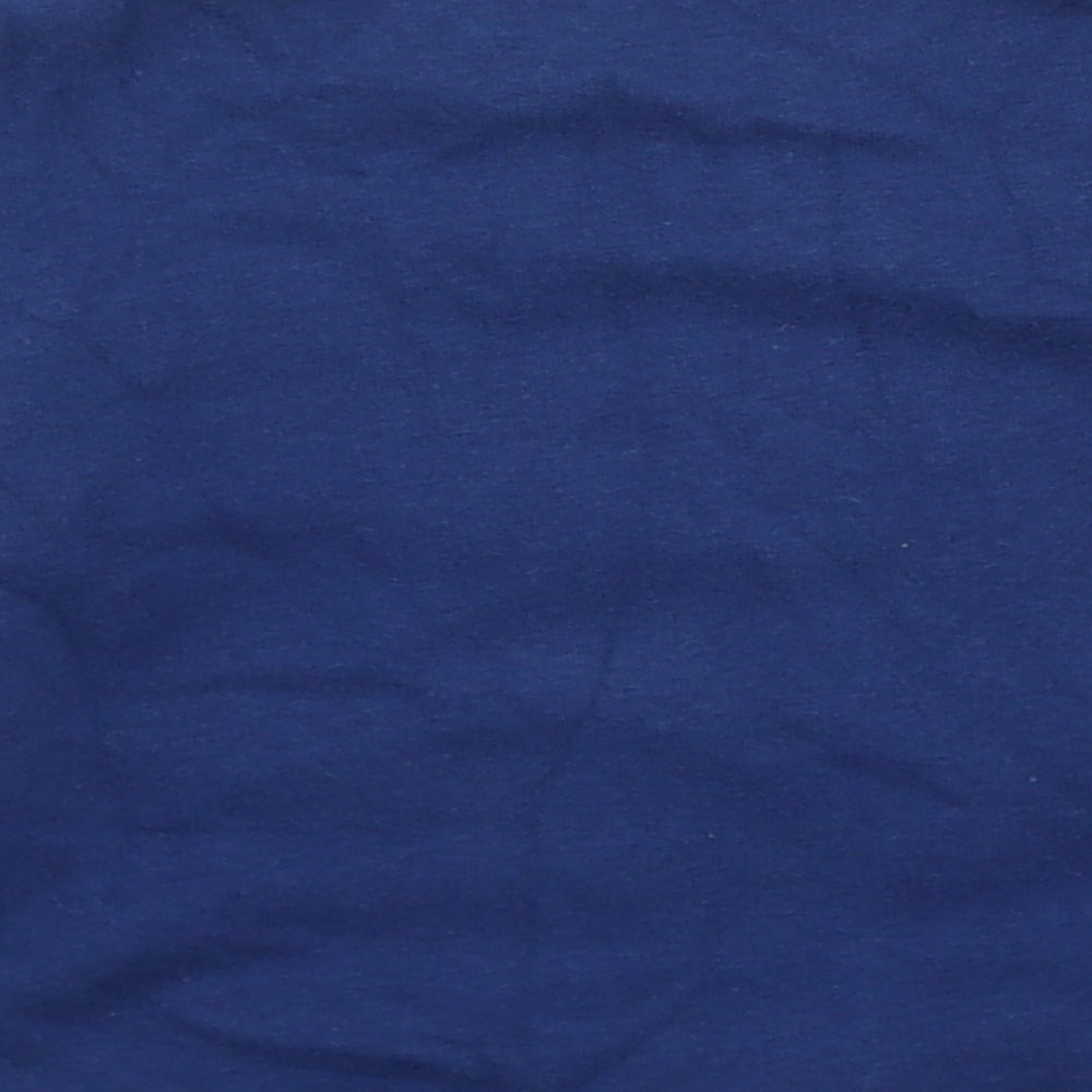 Preworn Baby Blue  Cotton Pullover Jumper Size 12-18 Months   - Dinosaur