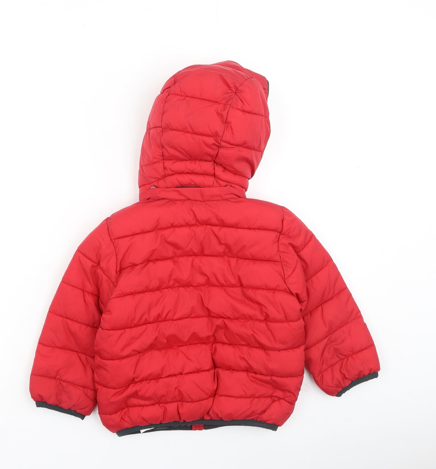 Zara Baby Red   Puffer Jacket Coat Size 18-24 Months