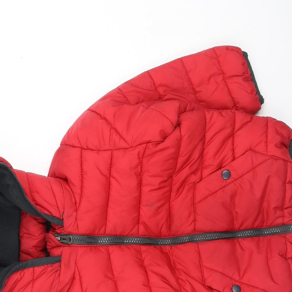 Zara Baby Red   Puffer Jacket Coat Size 18-24 Months