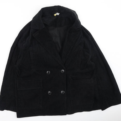 Divided Womens Black   Jacket  Size M
