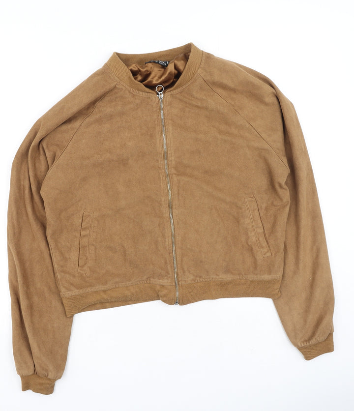 Select Womens Brown Jacket Size 14