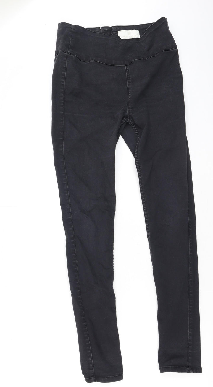 Pieces Womens Grey Cotton Jegging Jeans Size 30 L29 in Regular