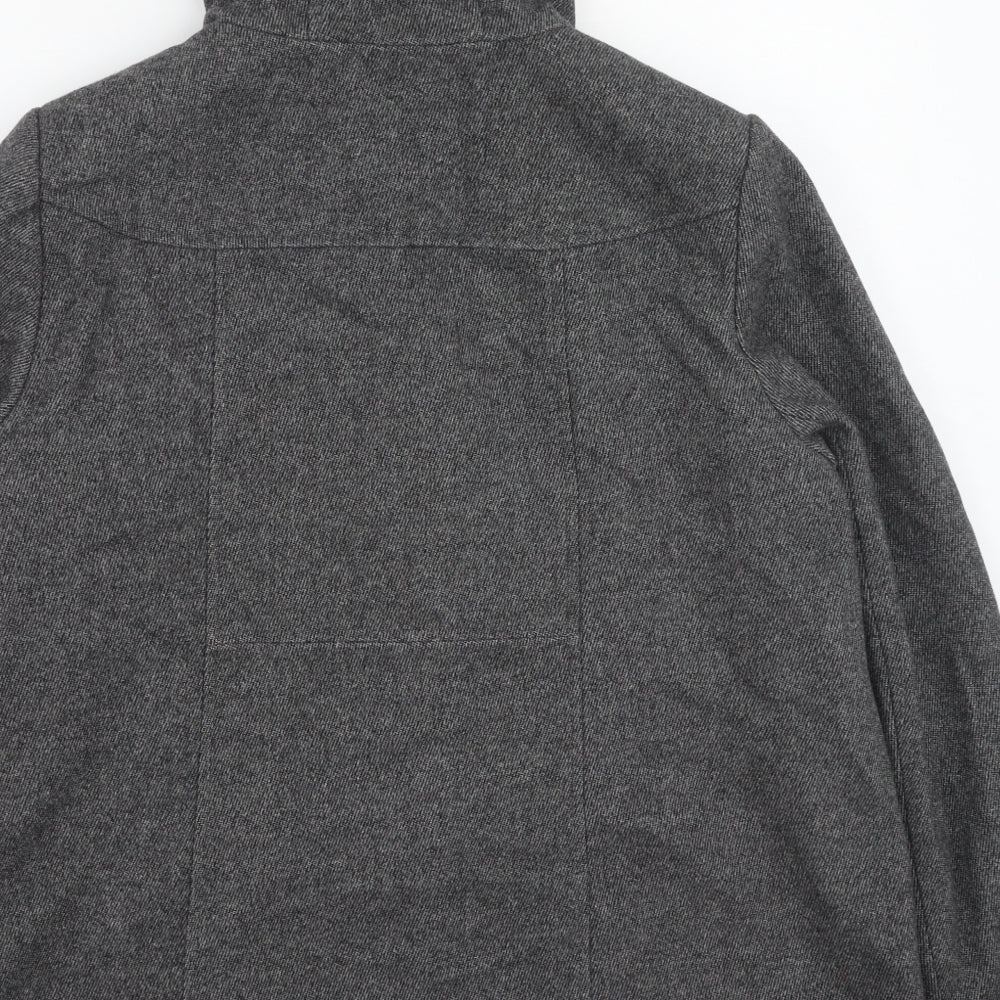TU Womens Grey   Trench Coat Coat Size 18