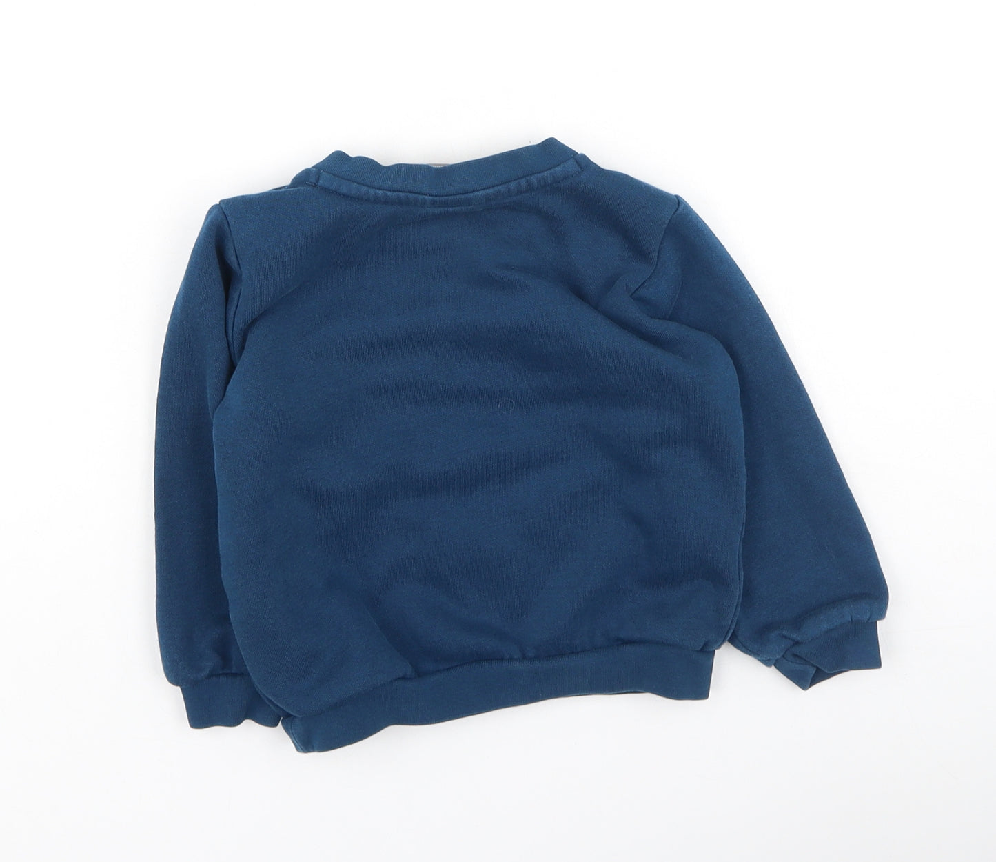PUMA Baby Blue  Cotton Pullover Jumper Size 12-18 Months