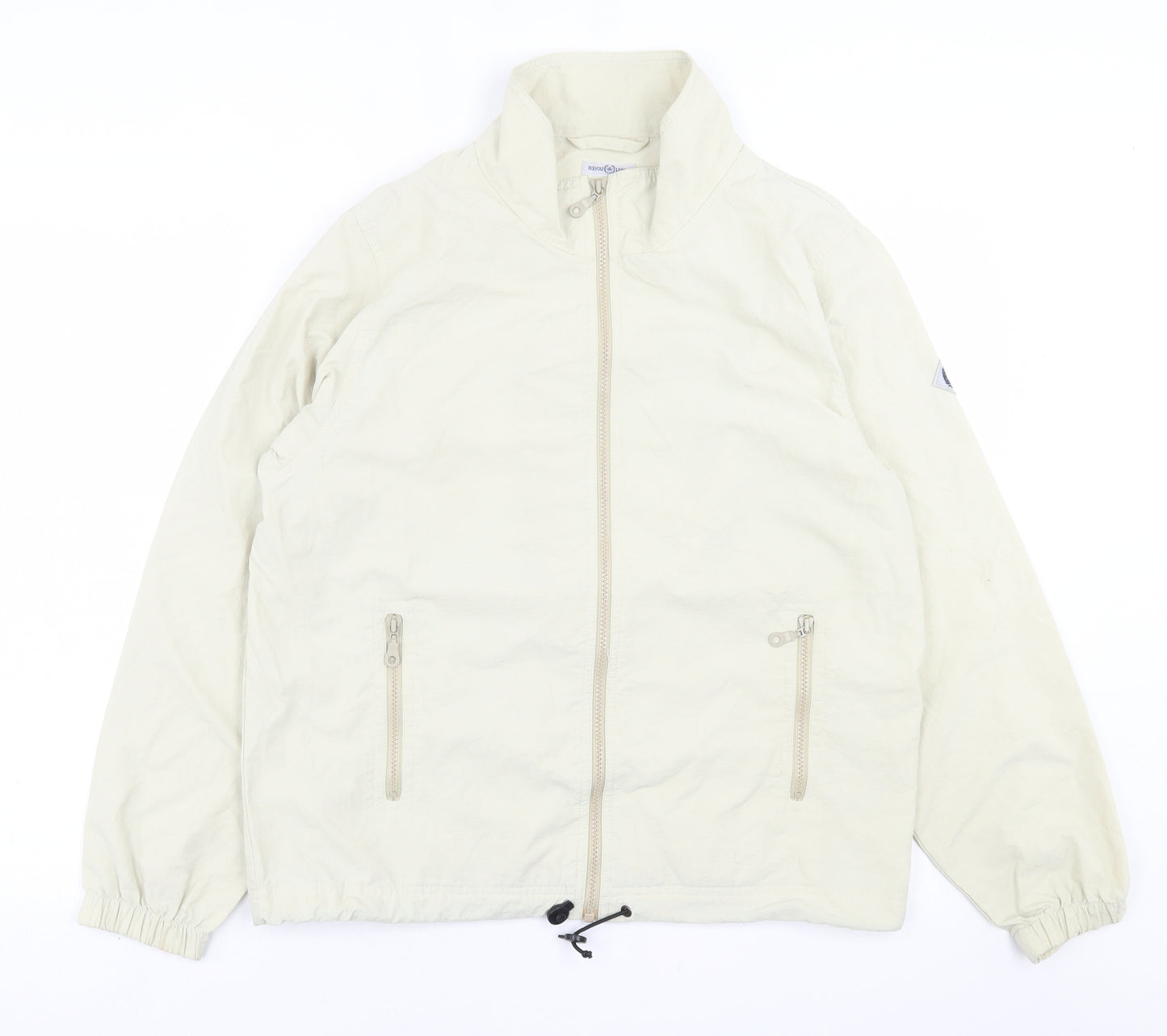 Henri Lloyd Mens Ivory   Jacket  Size M  Zip
