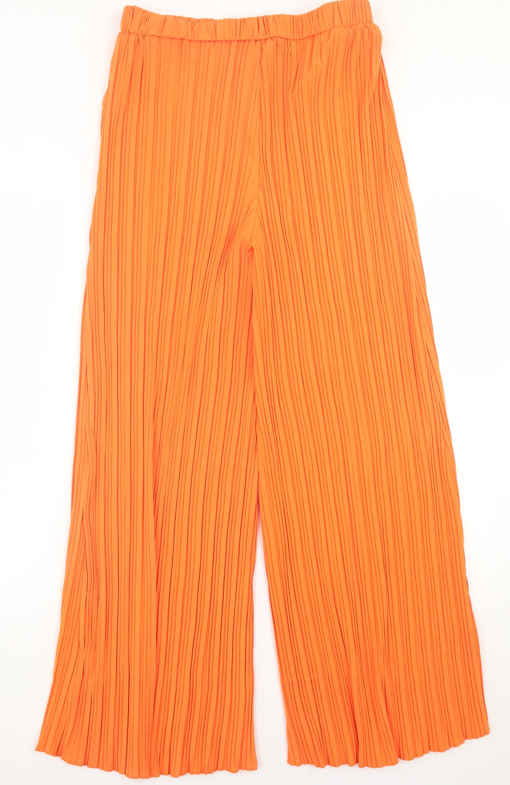 SheIn Womens Orange  Polyester Trousers  Size L L28 in Regular