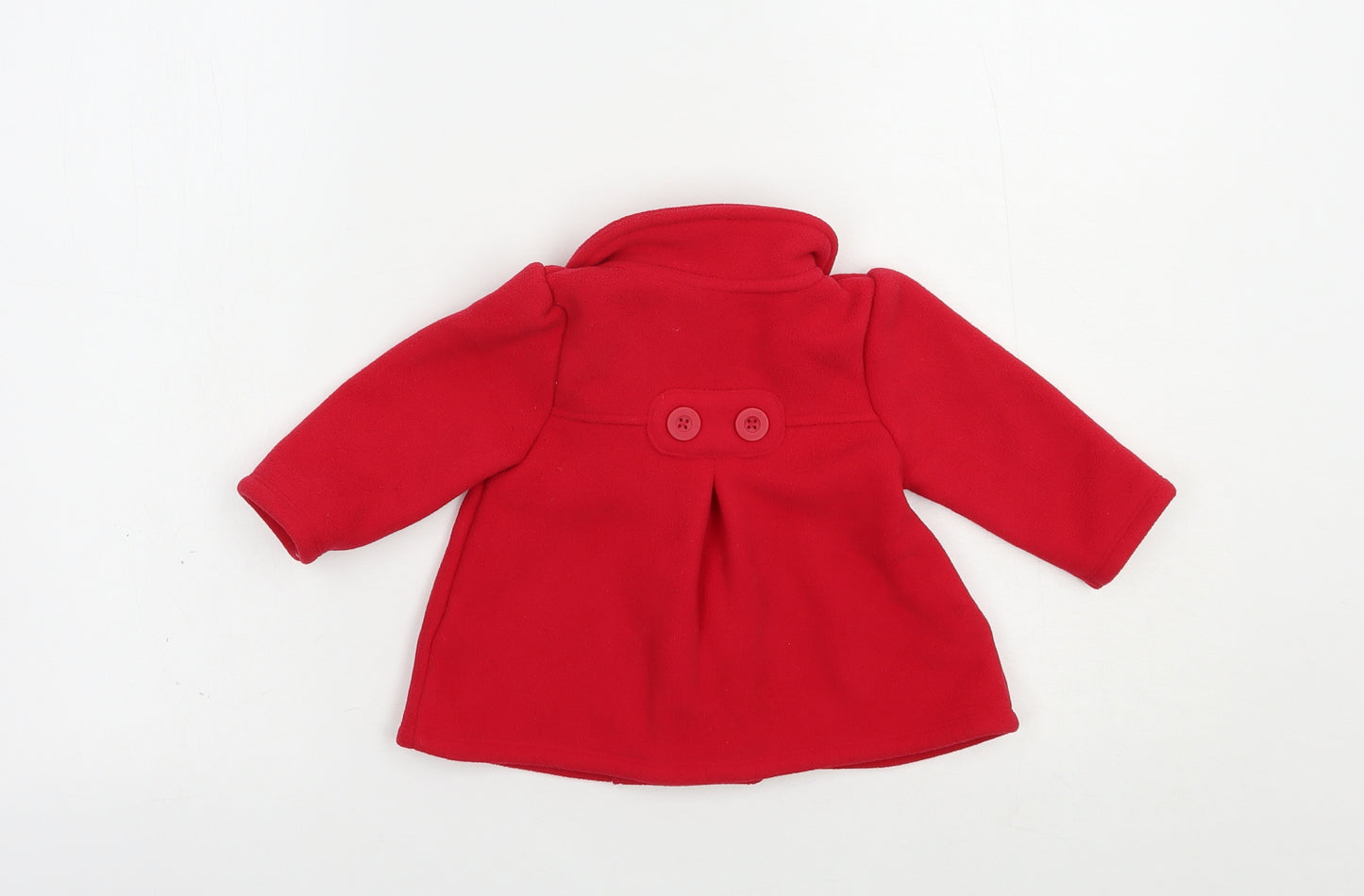 Jasper Conran Baby Red   Pea Coat Coat Size 6-9 Months   Button