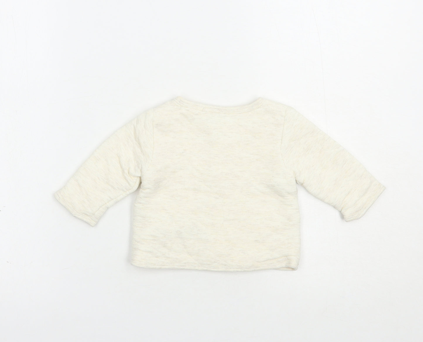 Primark Baby Beige   Basic Jacket Jacket Size 0-3 Months   Snap - Winnie the Pooh