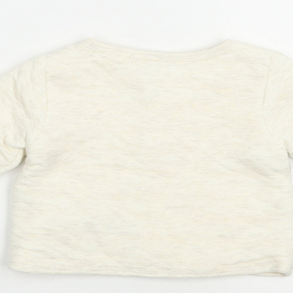 Primark Baby Beige   Basic Jacket Jacket Size 0-3 Months   Snap - Winnie the Pooh