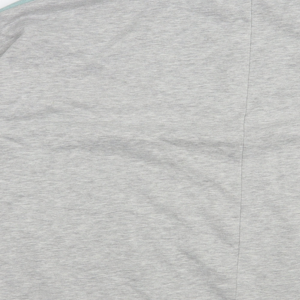 Papaya Womens Grey Colourblock Polyester Pullover Sweatshirt Size 22  Pullover