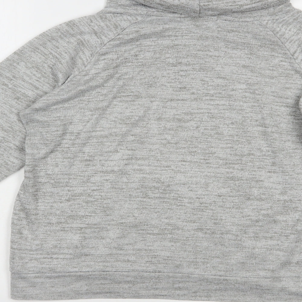 Primark Womens Grey  Polyester Pullover Sweatshirt Size 10  Pullover