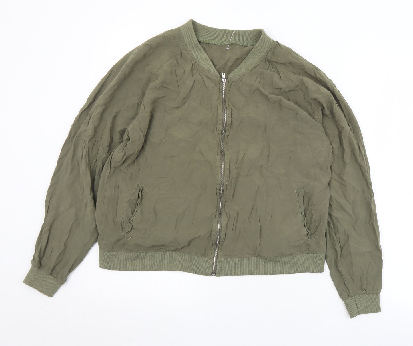 Select Womens Green   Jacket  Size 18  Zip