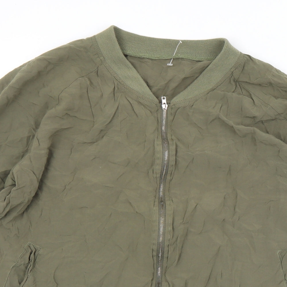 Select Womens Green   Jacket  Size 18  Zip