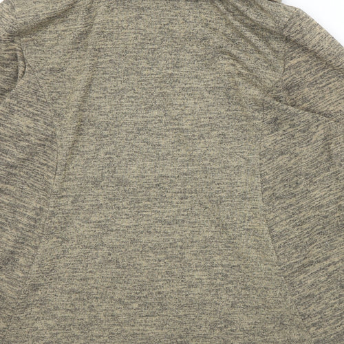 Preworn Womens Brown Roll Neck  Polyester Pullover Jumper Size 16