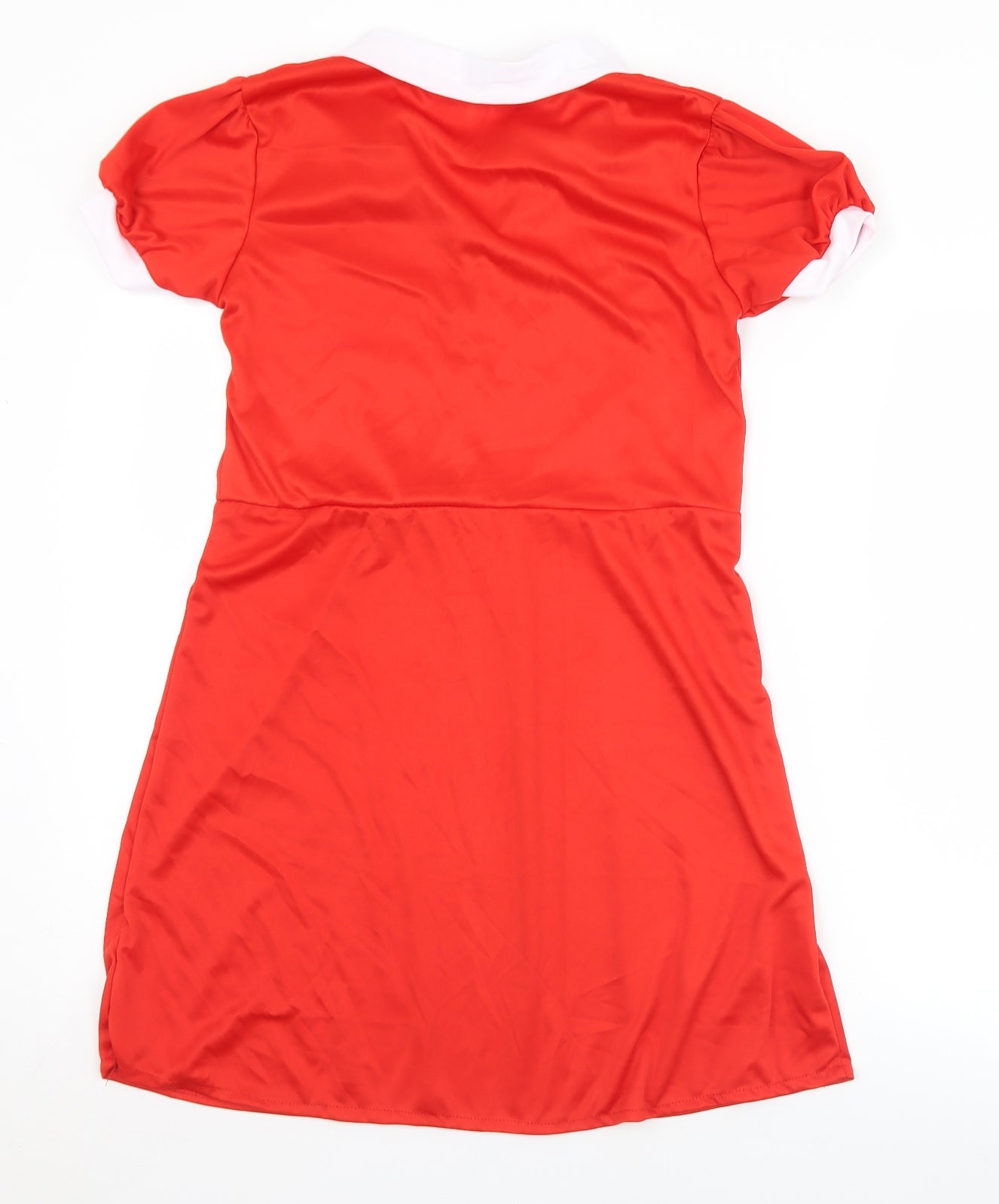 Fun Shack Womens Red  Polyester A-Line  Size XL  Collared  - Fancy Dress