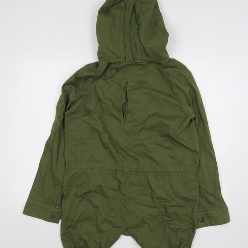 Label Lab Womens Green   Parka Coat Size 14  Zip