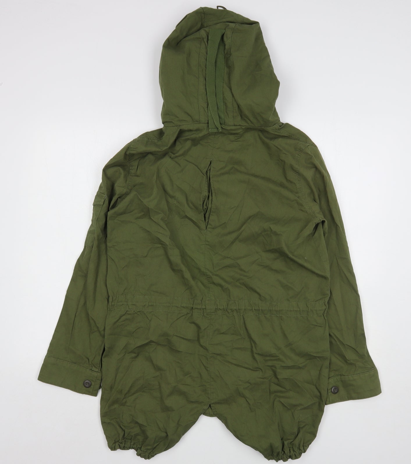 Label Lab Womens Green   Parka Coat Size 14  Zip