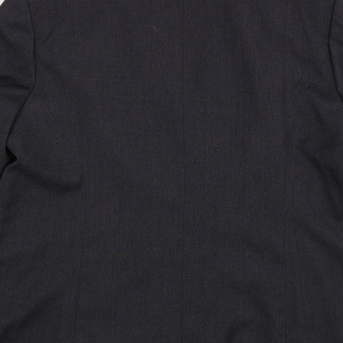 Papaya Womens Grey  Polyester Jacket Suit Jacket Size 18