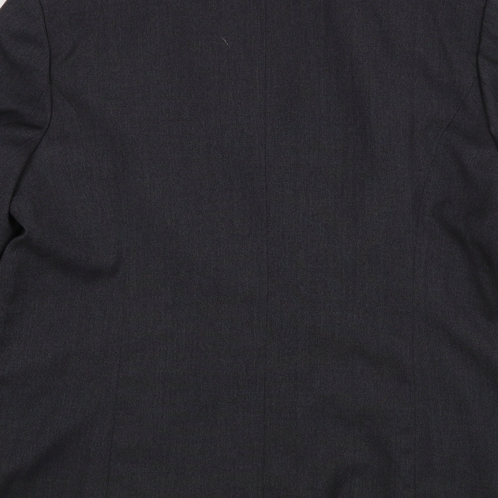 Papaya Womens Grey  Polyester Jacket Suit Jacket Size 18