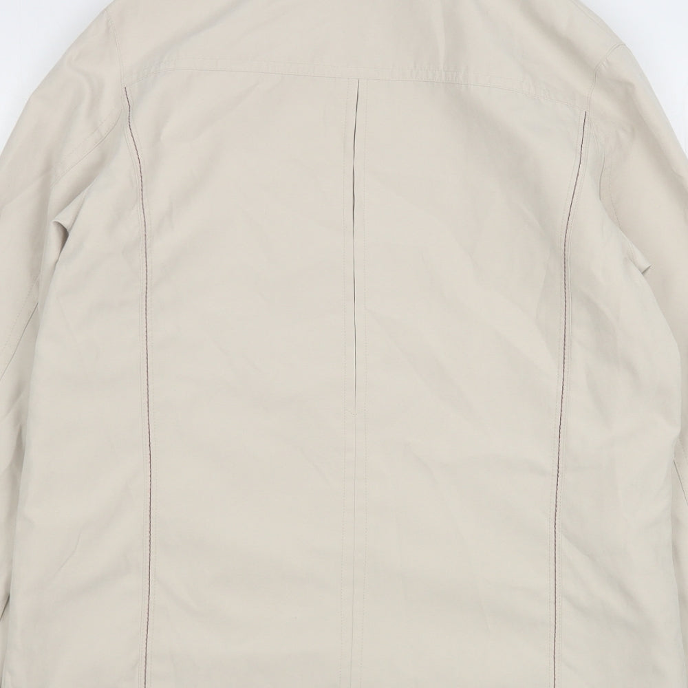Klassik Womens Beige   Jacket  Size 10  Zip