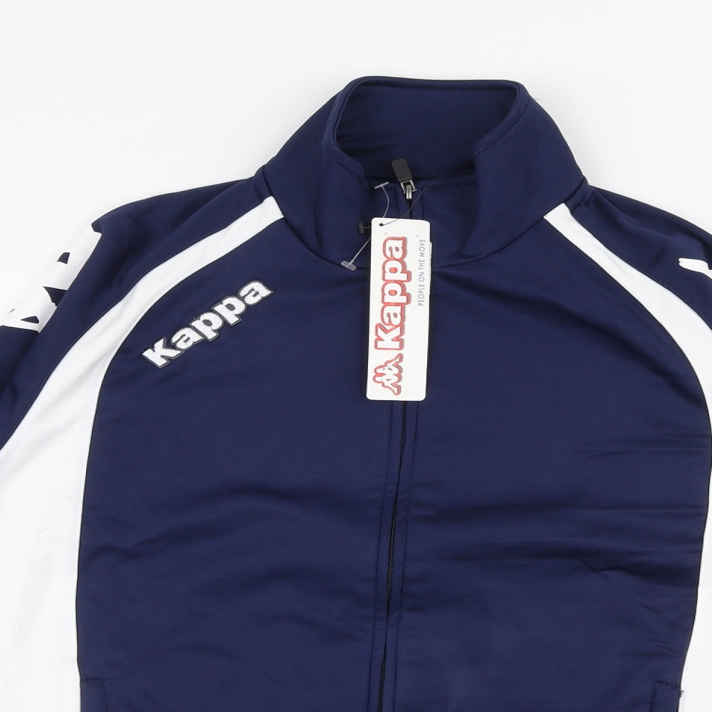 Kappa Boys Blue   Jacket  Size 14 Years  Zip