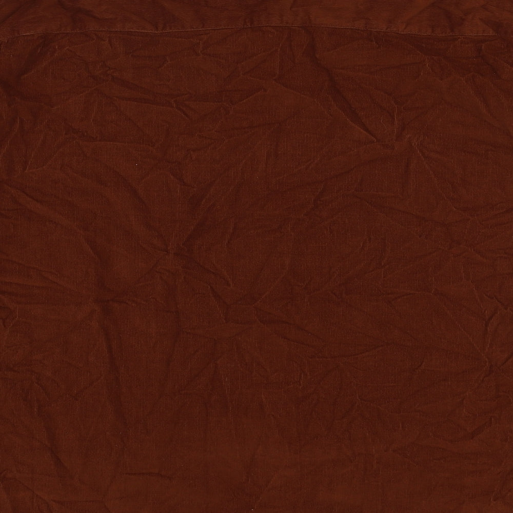 Matalan Mens Brown  Cotton  Button-Up Size 3XL Collared Button