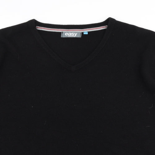 Matalan Mens Beige V-Neck  Acrylic Pullover Jumper Size L