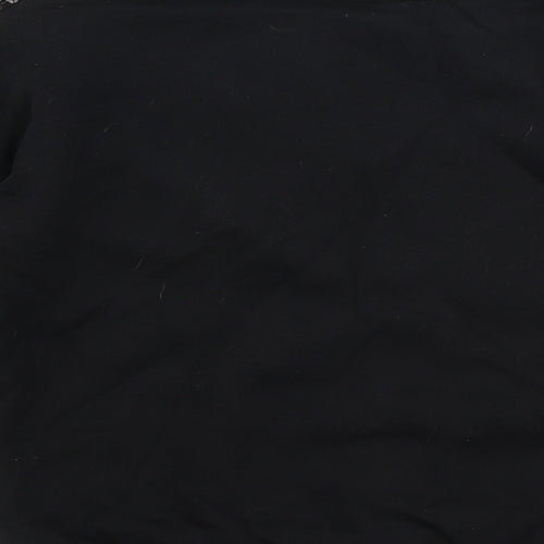 Matalan Girls Black  Polyester Pullover Sweatshirt Size 7 Years  Pullover