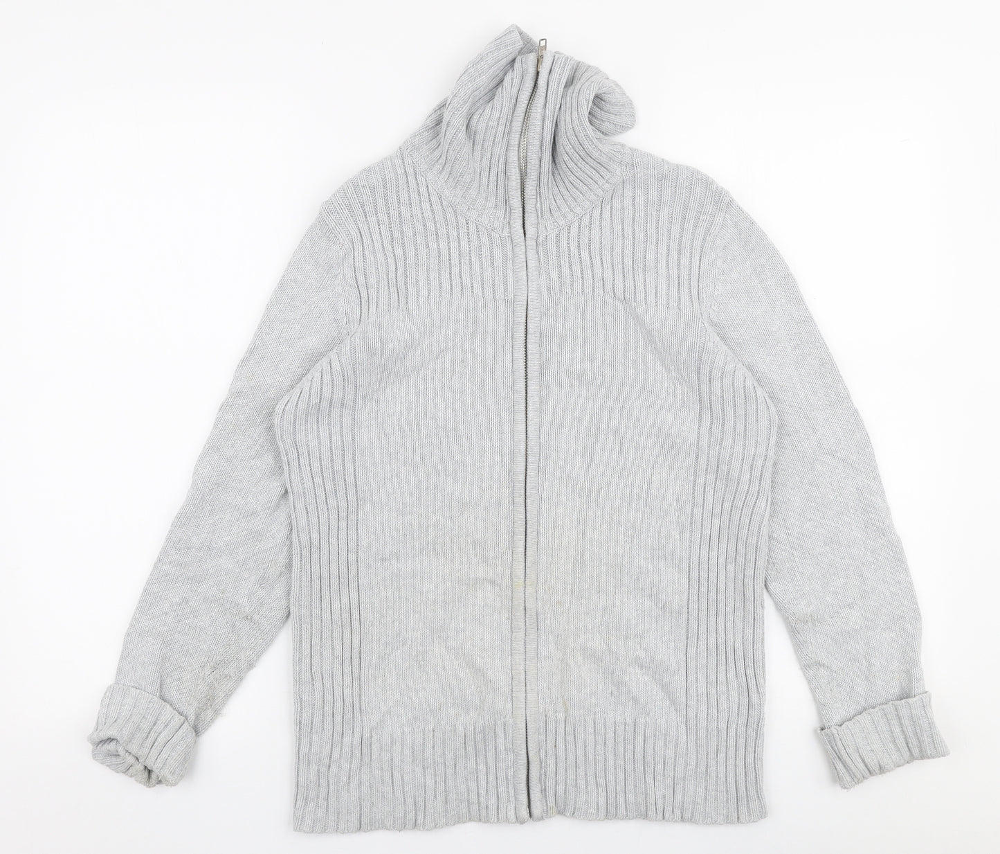 Marks and Spencer Womens Grey   Jacket  Size 12  Zip