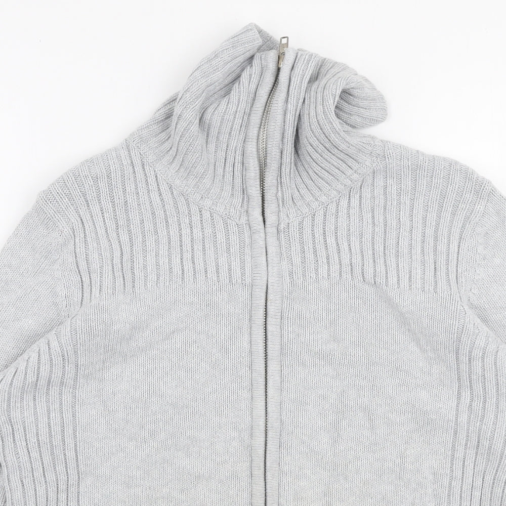 Marks and Spencer Womens Grey   Jacket  Size 12  Zip