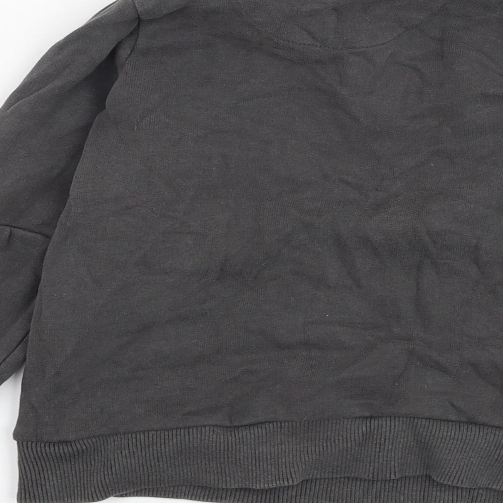 Nutmeg Boys Grey  Cotton Pullover Sweatshirt Size 3-4 Years  Pullover