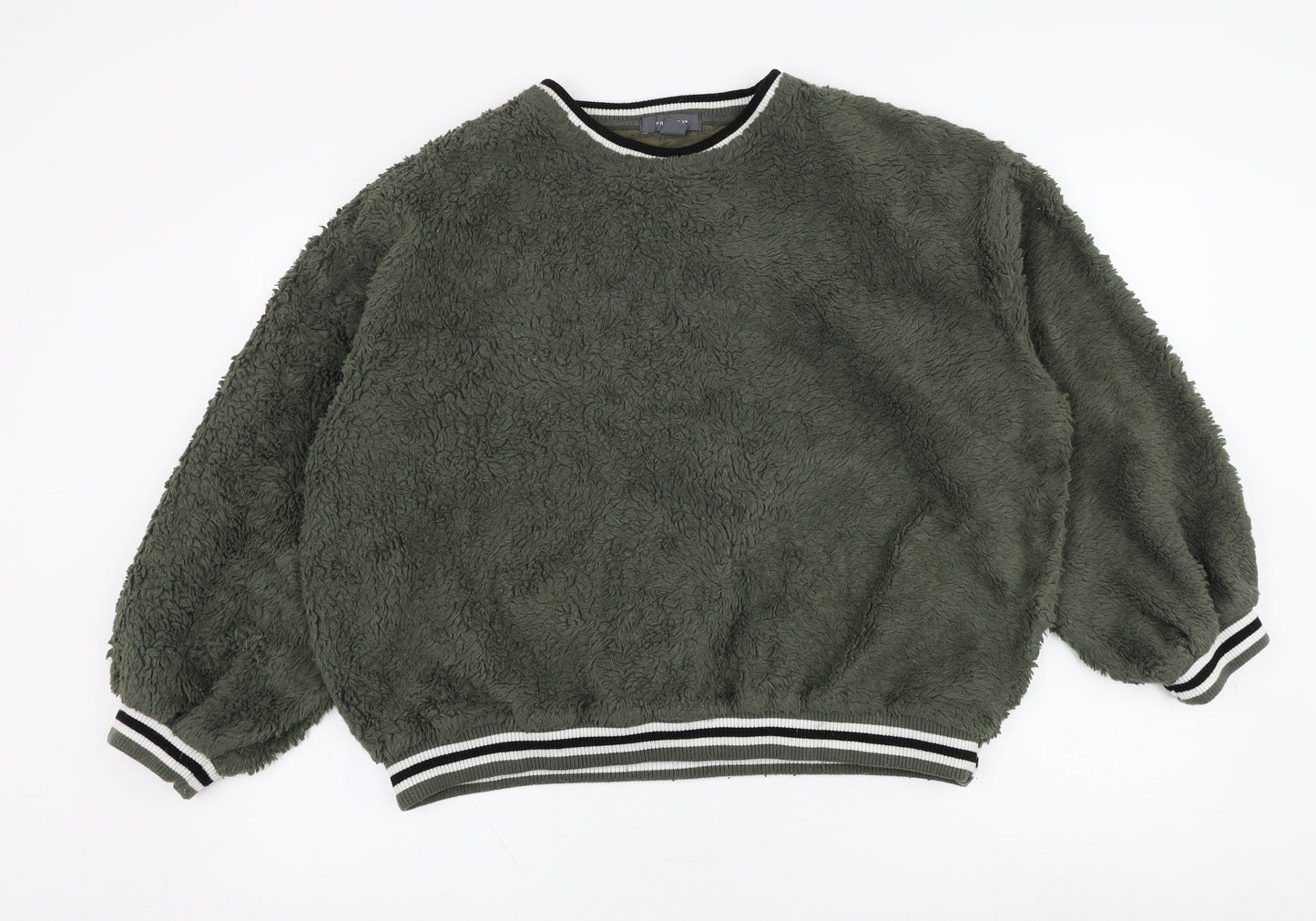 Primark Womens Green  Polyester Pullover Sweatshirt Size 12  Pullover
