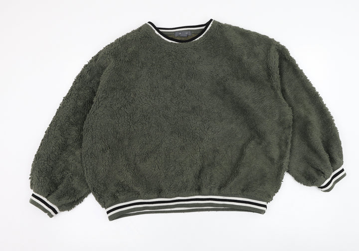 Primark Womens Green  Polyester Pullover Sweatshirt Size 12  Pullover