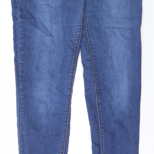 Denim & Co. Womens Blue  Cotton Jegging Jeans Size 10 L30 in Slim