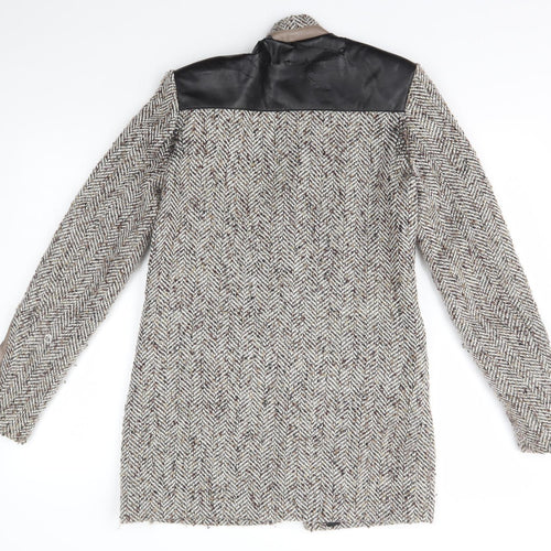 River Island Womens Brown Herringbone  Jacket  Size 10  Button