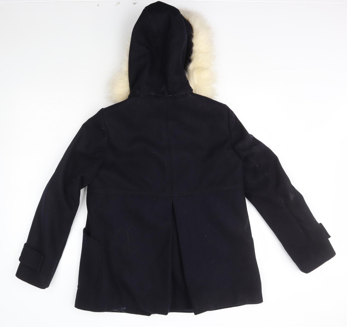 Topshop Womens Blue   Parka Coat Size 10