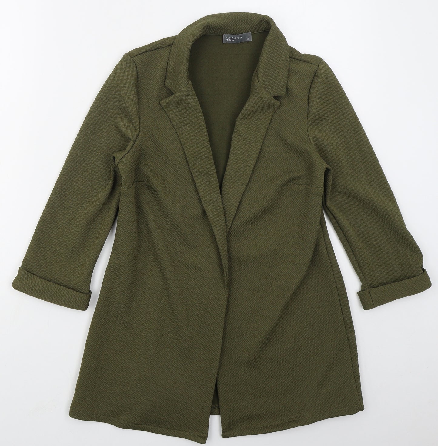 Papaya Womens Green   Jacket  Size 10