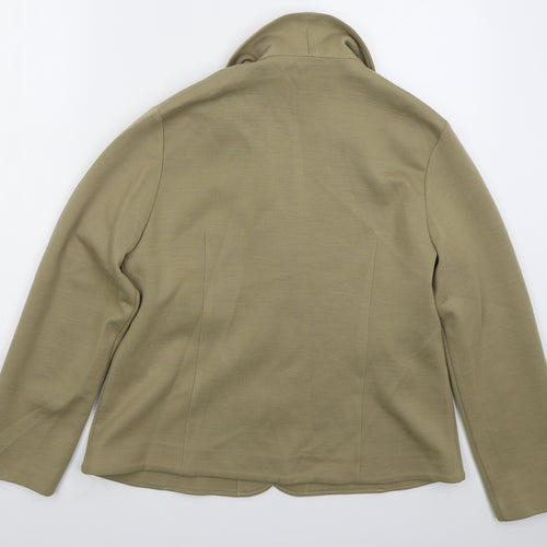 Gray & Osbourn Womens Beige   Jacket  Size 18  Button