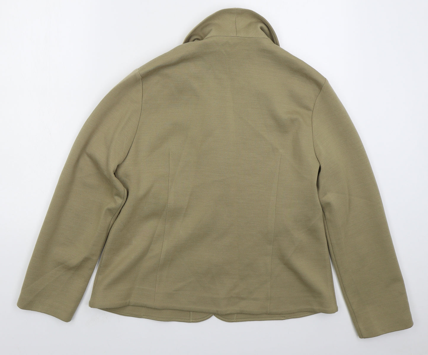 Gray & Osbourn Womens Beige   Jacket  Size 18  Button