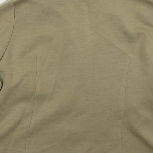 Gray & Osbourn Womens Beige   Jacket  Size 18  Button