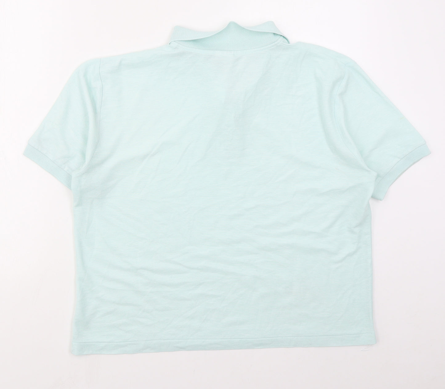 Littlewoods Womens Green  Polyester Basic Polo Size 18 Collared
