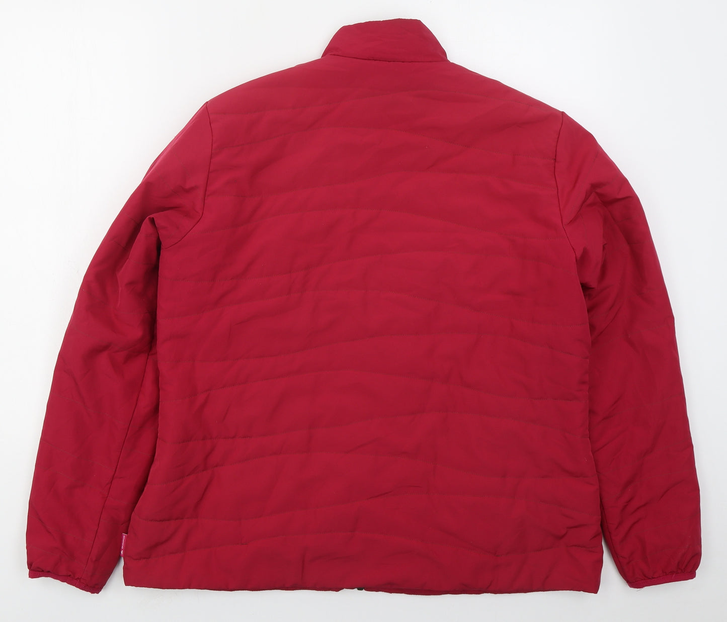 DECATHLON Womens Pink   Biker Coat Size XL  Zip