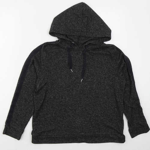 Marks and Spencer Womens Grey  Polyester Pullover Hoodie Size 10  Pullover