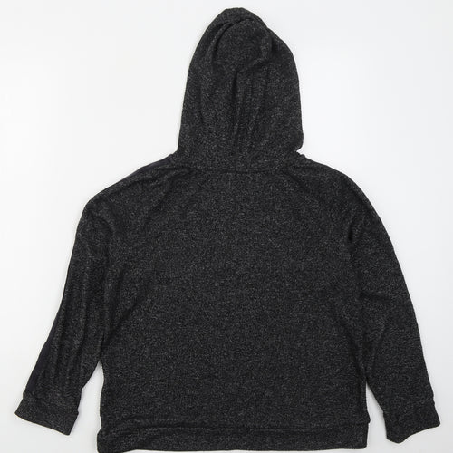 Marks and Spencer Womens Grey  Polyester Pullover Hoodie Size 10  Pullover