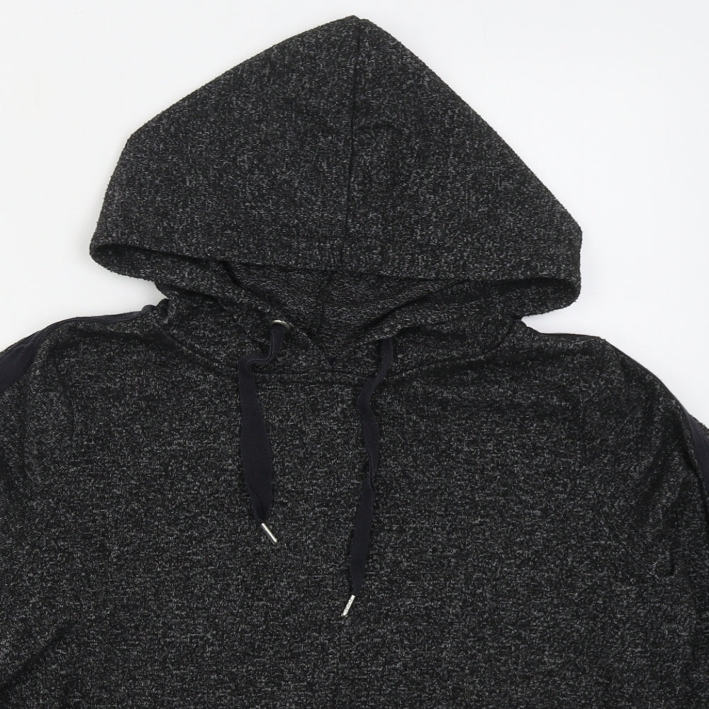 Marks and Spencer Womens Grey  Polyester Pullover Hoodie Size 10  Pullover